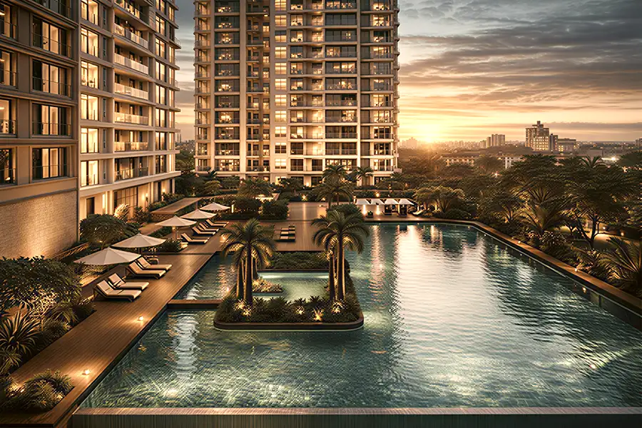 Rainforest Bhandup Bedroom